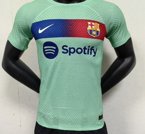 23-24 바르셀로나 어쎈틱 플레이어버전 유니폼 상의 마킹 포함 무료 배송
