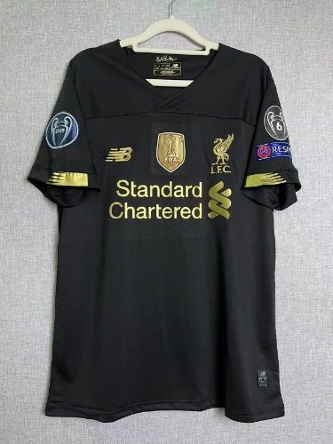 19-20 리버풀 골키퍼 챔스 패치 유니폼 상의 마킹 포함 무료 배송