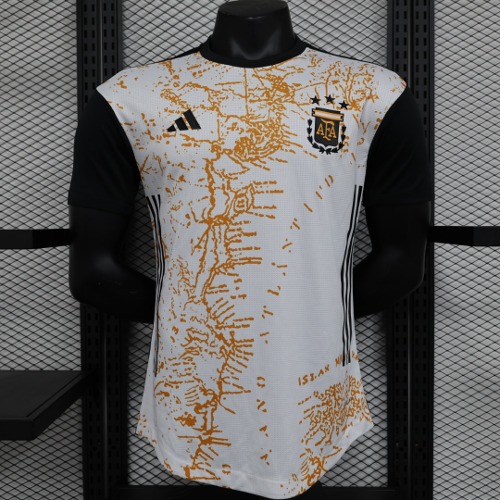 2023 아르헨티나 국가대표 어센틱 플레이어 버전 스페셜 에디션 유니폼 상의 마킹 포함 무료 배송