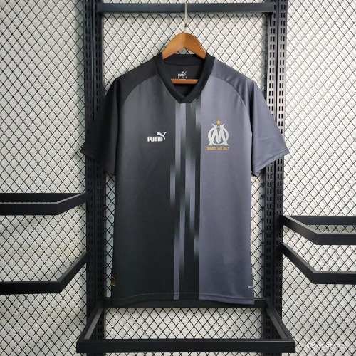 23 마르세유 Training Black Jersey 유니폼 상의 마킹 포함 무료 배송