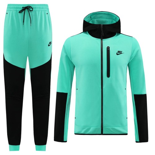 23 Nike 레플리카 Hoodie Training Kit (Jacket+Pants) Green 트레이닝 상하의 세트 무료 배송