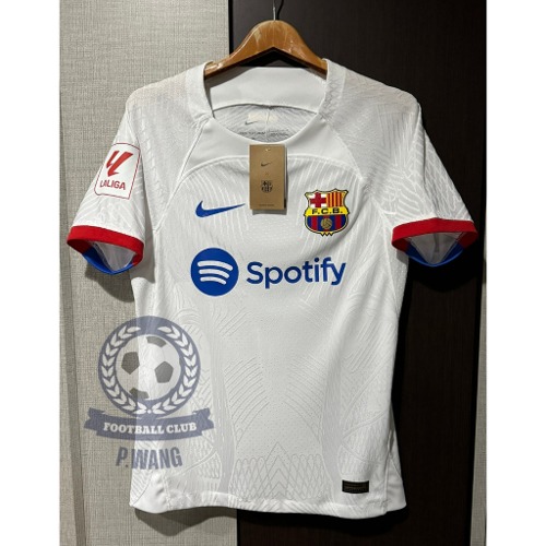 23-24 바르셀로나 플레이어 버전 리그 패치 Away 유니폼 상의 마킹 포함 무료 배송