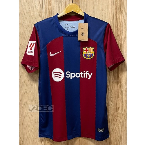 23-24 바르셀로나 리그 패치 버전 유니폼 상의 마킹 포함 무료 배송