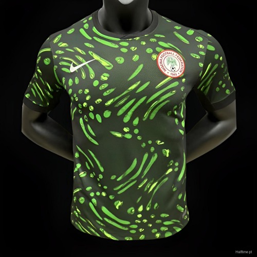 2024 나이지리아 국가대표 player version Home 유니폼 상의 마킹 포함 무료 배송