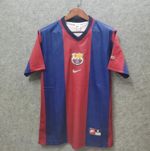 98-99 바르셀로나 유니폼 상의 마킹 포함 무료 배송