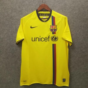 08-09 바르셀로나 유니폼 상의 마킹 포함 무료 배송