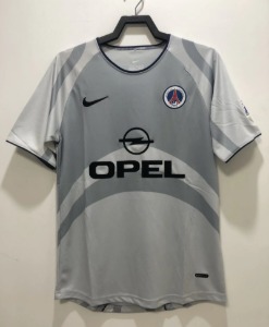 2001 PSG 파리생제르망 레트로 유니폼 상의 마킹 포함 무료 배송