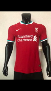 20-21 리버풀 어쎈틱 플레이어 버전 유니폼 상의 마킹 포함 무료 배송