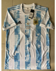 2021 아르헨티나 코파데 아메리카 우승 기념 유니폼 상의 무료 배송