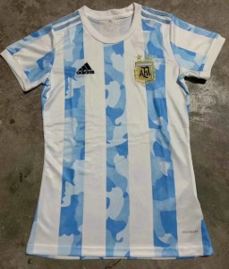 21-22 아르헨티나 women 유니폼 상의 마킹 포함 무료 배송