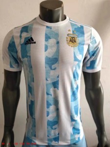 20-21 아르헨티나 국가대표 어쎈틱 플레이어 버전 유니폼 상의 마킹 포함 무료 배송