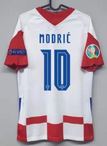 20-21 크로아티아 Croatia 유로 유니폼 상의 마킹 포함 무료 배송