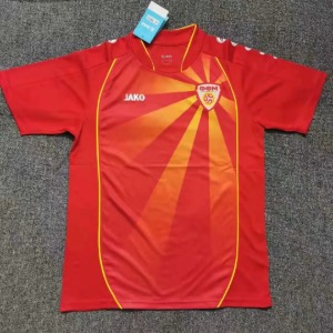 2021 북마케도니아 North Macedonia 유니폼 상의 마킹 포함 무료 배송