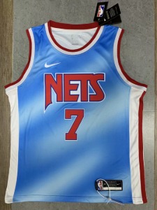 21-22 NBA 브루클린 네츠 유니폼 상의 무료 배송