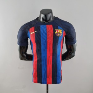 22-23 바르셀로나 어쎈틱 플레이어 버전 유니폼 상의 마킹 포함 무료 배송