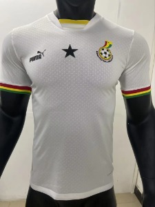 2022 가나 Ghana 국가대표 어쎈틱 플레이어 버전 유니폼 상의 마킹 포함 무료 배송
