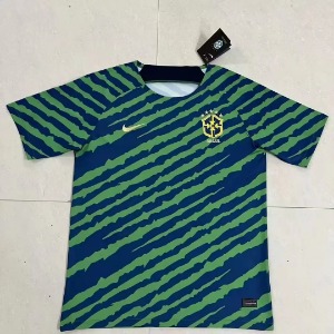 2022 브라질 sleeve training 유니폼 상의 무료 배송