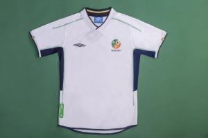 2002년 아일랜드 국가대표 레트로 유니폼 상의 마킹 포함 무료 배송