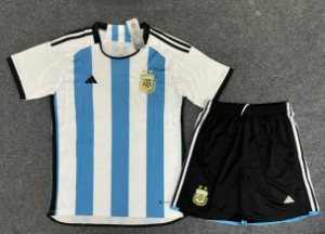 2022 아르헨티나 국가대표 Home 유니폼 상하의 세트 마킹 포함 무료 배송