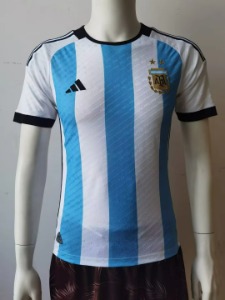 2022 아르헨티나 어쎈틱 플레이어 유니폼 상의 마킹 포함 무료 배송