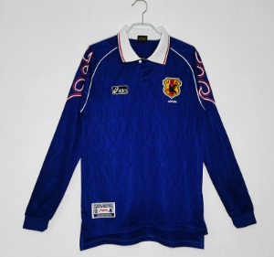 1998년 일본 국가대표 긴팔 유니폼 상의 마킹 포함 무료 배송