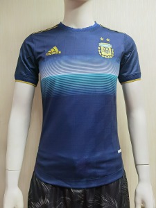 2022 아르헨티나 Argentina 어쎈틱 플레이어 버전 training jersey 상의 무료 배송