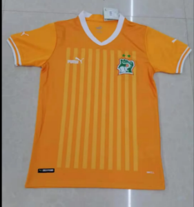 22-23 코트디부아르 국가대표 Home 유니폼 상의 마킹 포함 무료 배송
