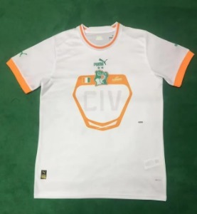 22-23 코트디부아르 국가대표 유니폼 상의 마킹 포함 무료 배송