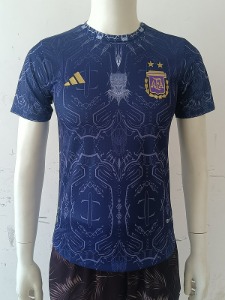 2022 아르헨티나 국가대표 어쎈틱 플레이어 버전 special edition jersey 마킹 포함무료 배송