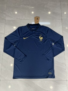 2022 프랑스 국가대표 긴팔 유니폼 상의  마킹 포함 무료 배송