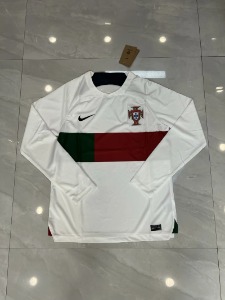 2022 포르투갈 국가대표 긴팔 away 유니폼 마킹 포함 무료 배송