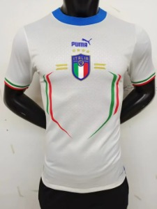 2022 이탈리아 국가대표 어쎈틱 플레이어 버전 away 유니폼 상의 마킹 포함무료 배송