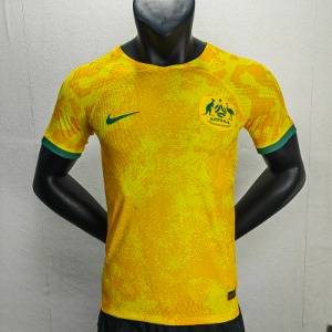 2022 오스트레일리아 국가대표 어쎈틱 플레이어 버전 유니폼 상의 마킹 포함 무료 배송