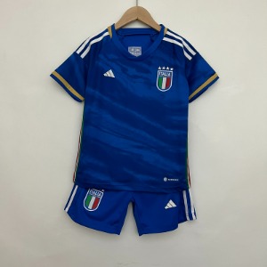 2023 이탈리아 국가대표 HOME 유아동 유니폼 상하의 세트 마킹 포함 무료 배송