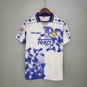 96-97 레알마드리드 레트로 유니폼 상의 마킹 포함 무료 배송