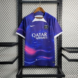 23 PSG 파리생제르망 Star Sky Special Edition Purple Jersey 무료 배송