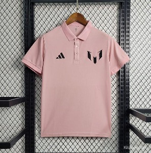 23 인터 마이애미 Casual Pink POLO Shirt 무료 배송