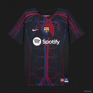 23 바르셀로나 Patta Special Edition Pre-Match Jersey 유니폼 상의 마킹 포함 무료 배송