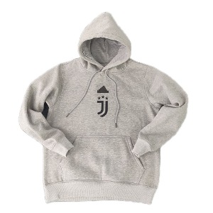 23 유벤투스 Hoodie Sweater - Gray 무료 배송