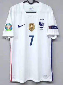 2021 프랑스 국가대표 유니폼 상하의 세트 마킹 포함 무료 배송