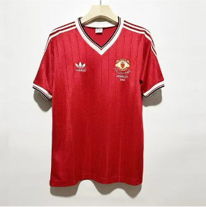 1983 맨체스터유나이티드 FA CUP FINAL 유니폼 상의 마킹 포함 무료 배송