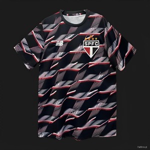 24-25 상파울루 FC Pre-Match Jersey 유니폼 상의 마킹 포함 무료 배송