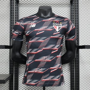 24-25 상파울루 FC 어쎈틱 플레이어 버전 Pre-Match Jersey 유니폼 상의 마킹 포함 무료 배송