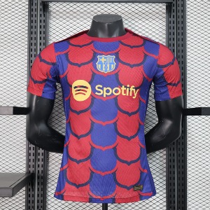 24-25 바르셀로나 어쎈틱 플레이어 버전 유니폼 상의 마킹 포함 무료 배송