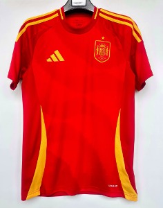 2024 스페인 국가 대표 빅사이즈 Home 유니폼 상의  마킹 포함 무료 배송