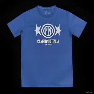 23-24 인터밀란 CAMPIONI D ITALIA Blue T-Shirts 상의 무료 배송