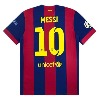 14-15 바르셀로나 Messi #10 Retro Jersey Home 유니폼 상의 마킹 포함 무료 배송